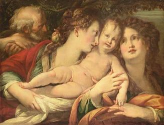 Il matrimonio mistico di Santa Caterina, c.1610